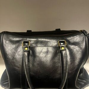 Fossil EUC Black Leather Hand Bag